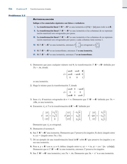 lgebra Lineal;Stanley I. Grossman