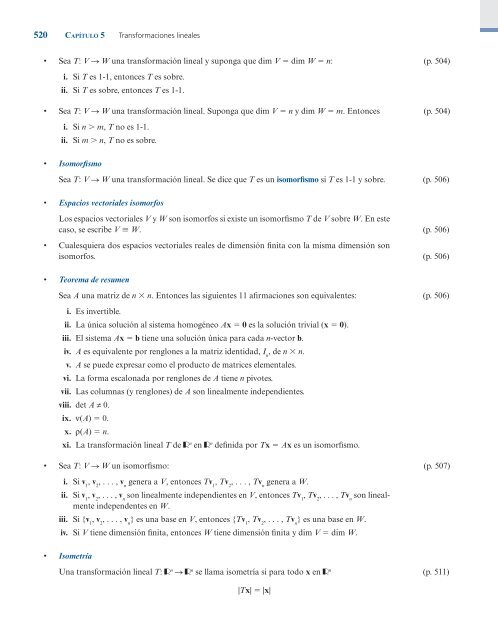 lgebra Lineal;Stanley I. Grossman