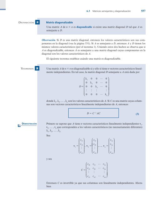 lgebra Lineal;Stanley I. Grossman