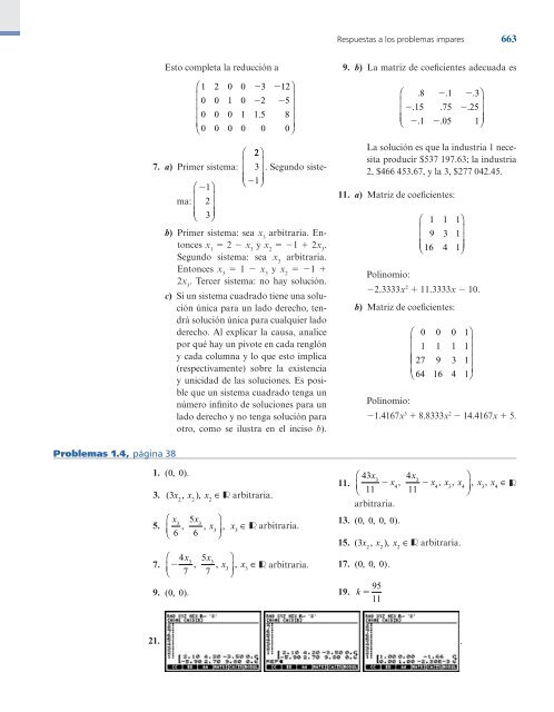 lgebra Lineal;Stanley I. Grossman