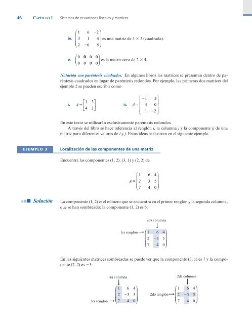 lgebra Lineal;Stanley I. Grossman