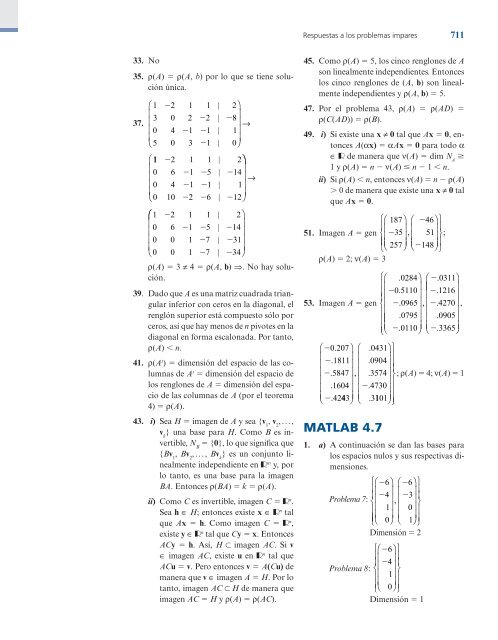 lgebra Lineal;Stanley I. Grossman