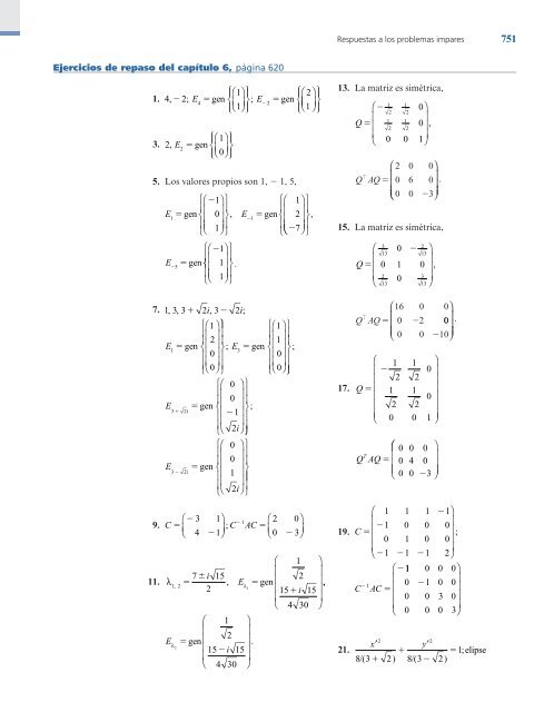 lgebra Lineal;Stanley I. Grossman