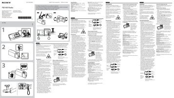 Sony ICF-P36 - ICF-P36 Istruzioni per l'uso Greco