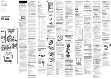 Sony ICF-CD3iP - ICF-CD3IP Istruzioni per l'uso Olandese