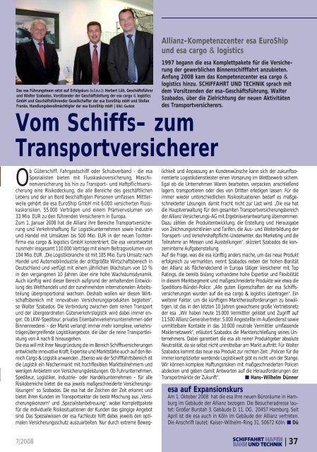 7 | 2008 - Schiffahrt und Technik