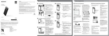 Sony ICD-TX50 - ICD-TX50 Guida di configurazione rapid Tedesco