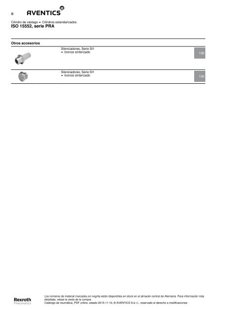 ISO 15552 serie PRA