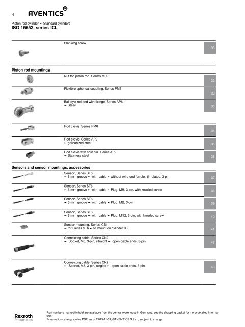 ISO 15552 series ICL