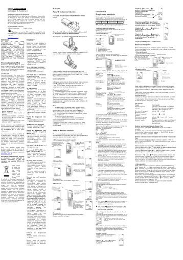 Sony ICD-B500 - ICD-B500 Istruzioni per l'uso Rumeno