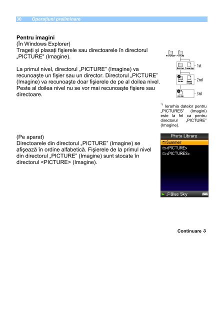 Sony NWZ-S739F - NWZ-S739F Istruzioni per l'uso Rumeno