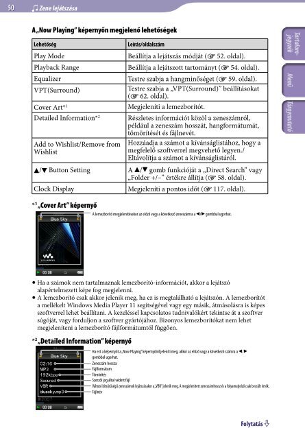 Sony NWZ-S739F - NWZ-S739F Istruzioni per l'uso Ungherese