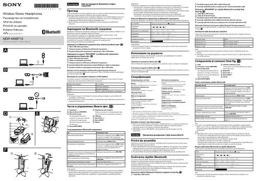 Sony NWZ-S774BT - NWZ-S774BT Istruzioni per l'uso Turco