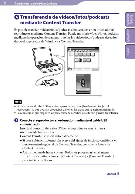 Sony NWZ-A846 - NWZ-A846 Istruzioni per l'uso Spagnolo