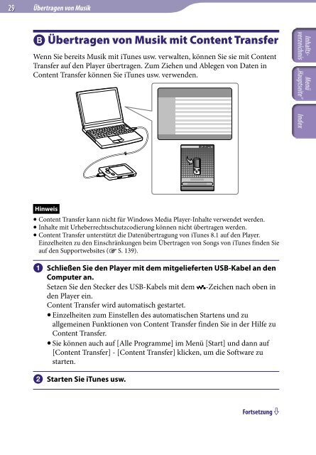 Sony NWZ-A846 - NWZ-A846 Istruzioni per l'uso Tedesco