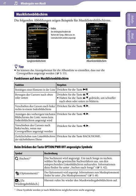 Sony NWZ-A846 - NWZ-A846 Istruzioni per l'uso Tedesco