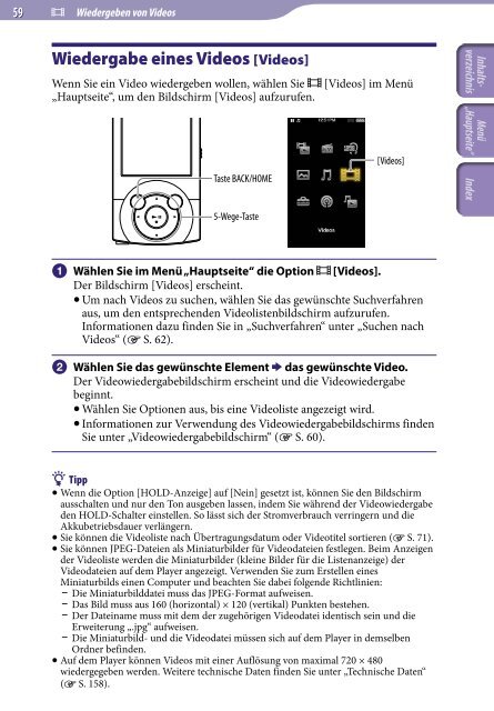 Sony NWZ-A846 - NWZ-A846 Istruzioni per l'uso Tedesco