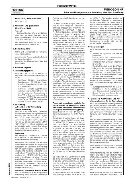 Waschzettel Menogon Hp Ivf Saar