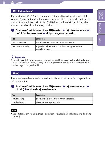 Sony NWZ-B153 - NWZ-B153 Istruzioni per l'uso Spagnolo