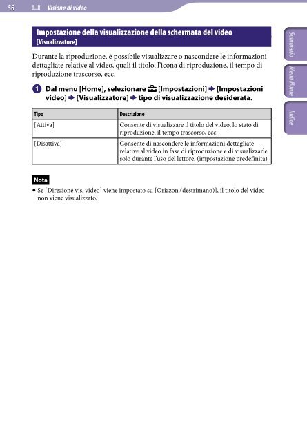 Sony NWZ-E444 - NWZ-E444 Istruzioni per l'uso Italiano