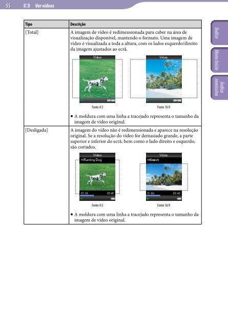 Sony NWZ-E444 - NWZ-E444 Istruzioni per l'uso Portoghese