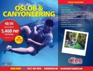 Oslob- Canyoneering Tour Package 