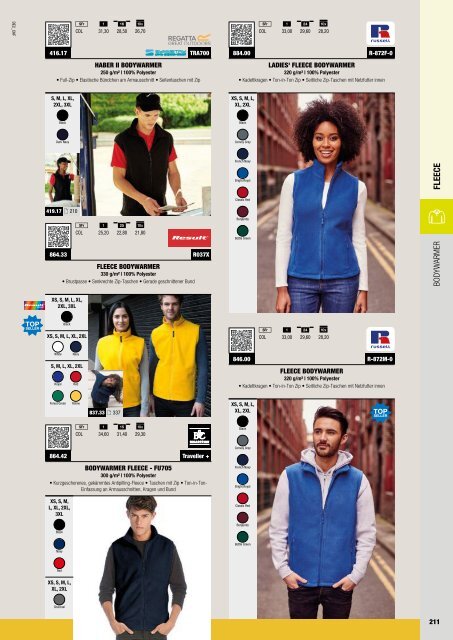 Fleece - Katalog (Textil-Point GmbH)