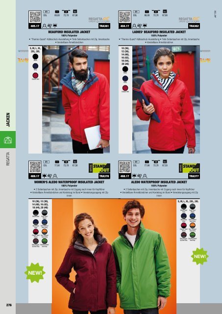 Jacken - Katalog (Textil-Point GmbH)