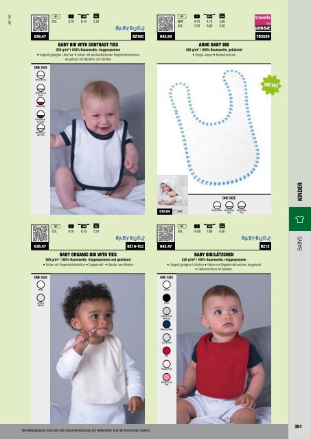 Kinder und Babies - Katalog (Textil-Point GmbH)