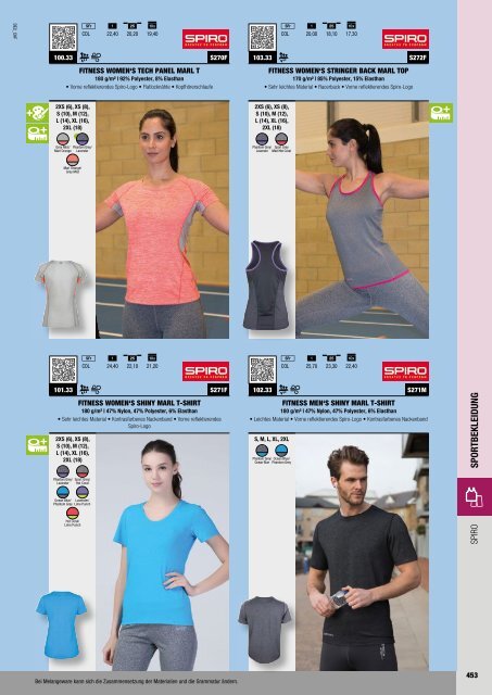 Sportbekleidung - Katalog (Textil-Point GmbH)