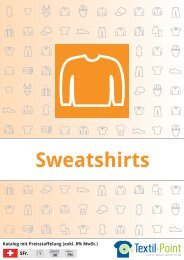 Sweatshirts - Katalog (Textil-Point GmbH)