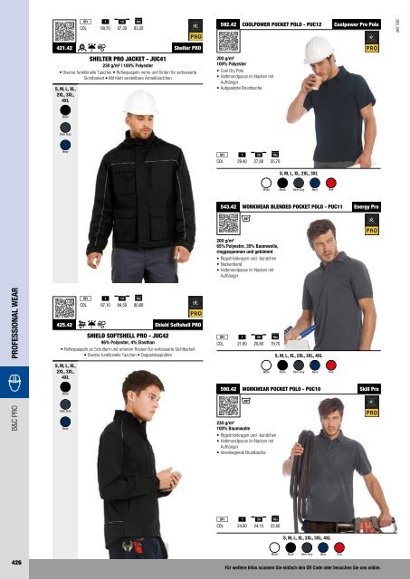 Arbeitsbekleidung - Katalog (Textil-Point GmbH)