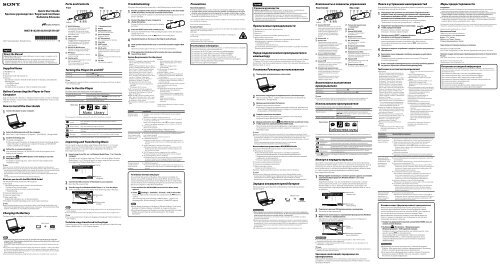 Sony NWZ-B163F - NWZ-B163F Istruzioni per l'uso Turco