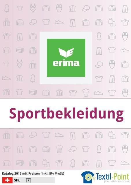 Erima - Katalog (Textil-Point GmbH)