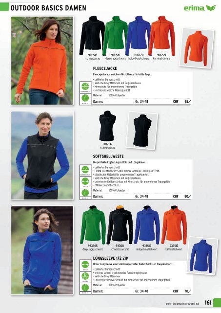 Erima - Katalog (Textil-Point GmbH)