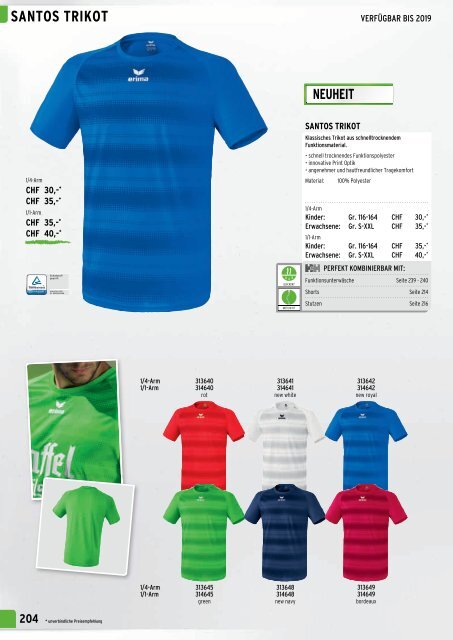 Erima - Katalog (Textil-Point GmbH)