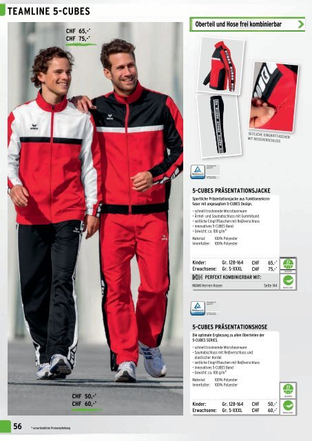 Erima - Katalog (Textil-Point GmbH)