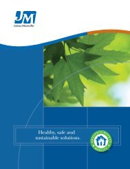 JM Sustainability Brochure - Johns Manville