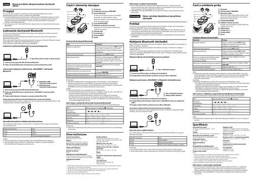 Sony NWZ-S765BT - NWZ-S765BT Istruzioni per l'uso Ungherese