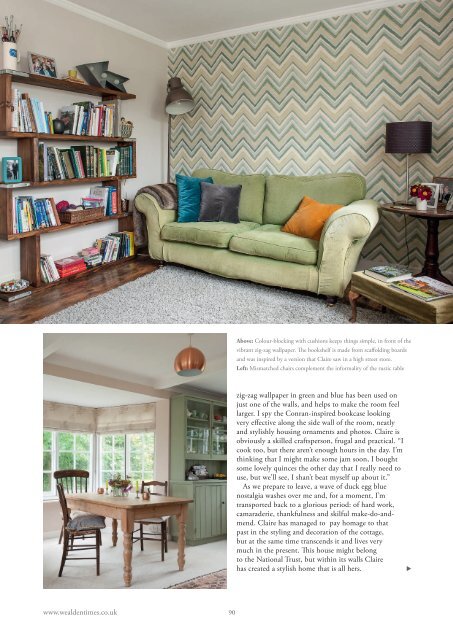 Wealden Times | WT166 | December 2015 | Interiors supplement inside