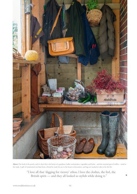 Wealden Times | WT166 | December 2015 | Interiors supplement inside