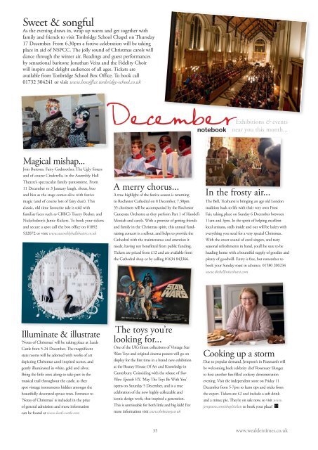 Wealden Times | WT166 | December 2015 | Interiors supplement inside