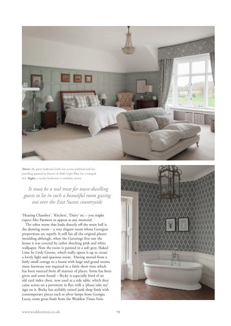 Wealden Times | WT166 | December 2015 | Interiors supplement inside