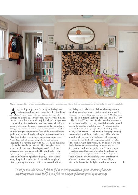 Wealden Times | WT166 | December 2015 | Interiors supplement inside