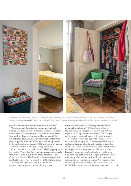 Wealden Times | WT166 | December 2015 | Interiors supplement inside