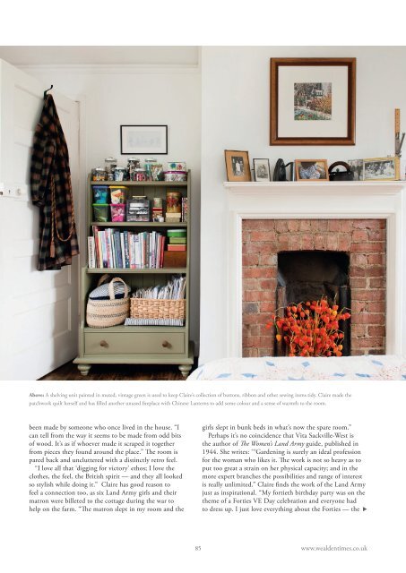 Wealden Times | WT166 | December 2015 | Interiors supplement inside