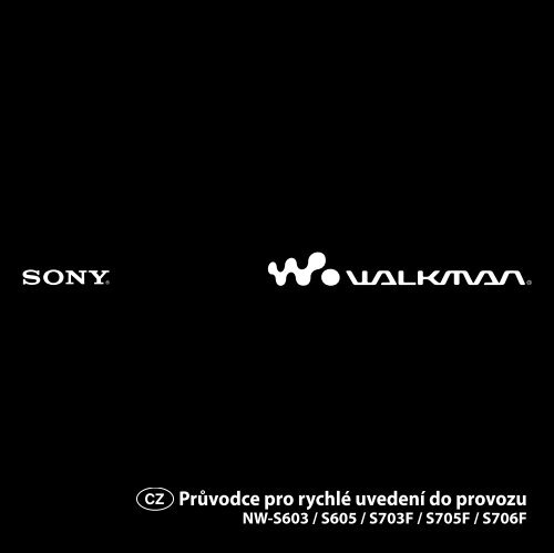 Sony NW-S705F - NW-S705F Istruzioni per l'uso Ceco
