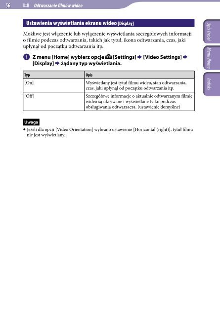 Sony NWZ-E445 - NWZ-E445 Istruzioni per l'uso Polacco