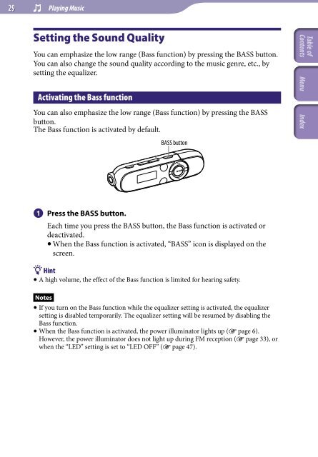 Sony NWZ-B142F - NWZ-B142F Istruzioni per l'uso Inglese