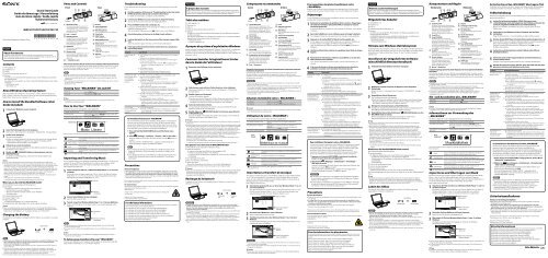 Sony NWZ-B173 - NWZ-B173 Istruzioni per l'uso Tedesco